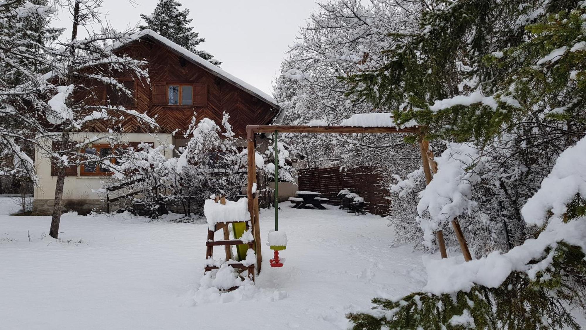 Chalet Familial 10 A 12 Places Dans Le Val D'Allos Villars-Colmars Екстер'єр фото